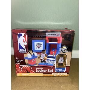 2017 Russell Westbrook Figure Buildable Locker Set Ayo Sports NEW In Box Sealed